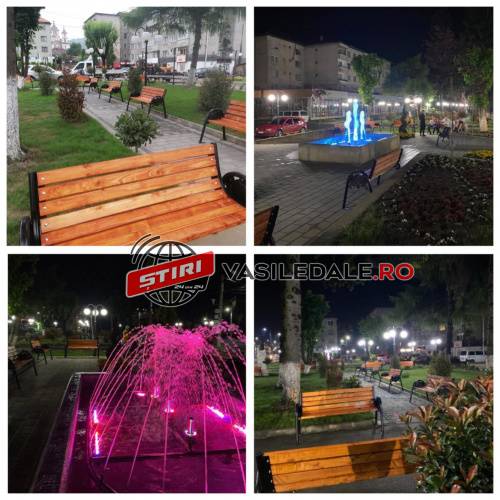 SUPERB: Centrul orașului Vișeu de Sus a fost reabilitat. Viceprimarul Marius Grad își dă tot interesul pentru comunitatea vișeuoană (galerie foto)