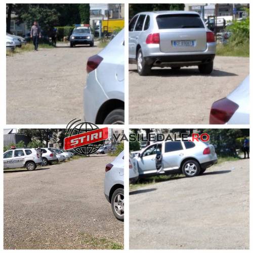 EXCLUSIV FOTO: FILAT – Porsche Cayenne înmatriculat în Italia dubuit cu țigări depistat de polițiști în Baia Mare (actualizare)