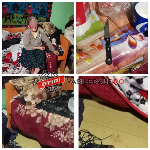 EXCLUSIV FOTO – ALERTĂ MAXIMĂ LA POIENILE DE SUB MUNTE: O bătrâna a fost legată, lovită și amenințată cu un cuțit. Un necunoscut a încercat să o violeze (actualizare)