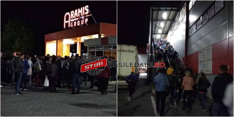 VIDEO | DE LA CITITORI – Angajații Aramis se plâng că nu există distanțare socială la fabrică: “ne pun în fiecare zi să mâncăm 300 de oameni unul lângă altul”