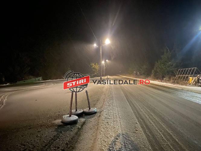 VIDEO EXCLUSIV – A venit iarna în Maramureș. Se circulă greu la Cavnic din cauza ninsorii abundente