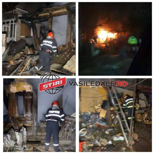 VIDEO EXCLUSIV: Incendiu într-o gospodărie din Satulung
