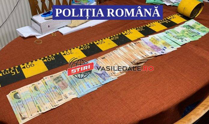 FOTO/VIDEO: Peste 20.000 de euro ridicați și 9 persoane, inclusiv un patron din Târgu Lăpuș, duse la audieri, în urma descinderilor de la Târlișua