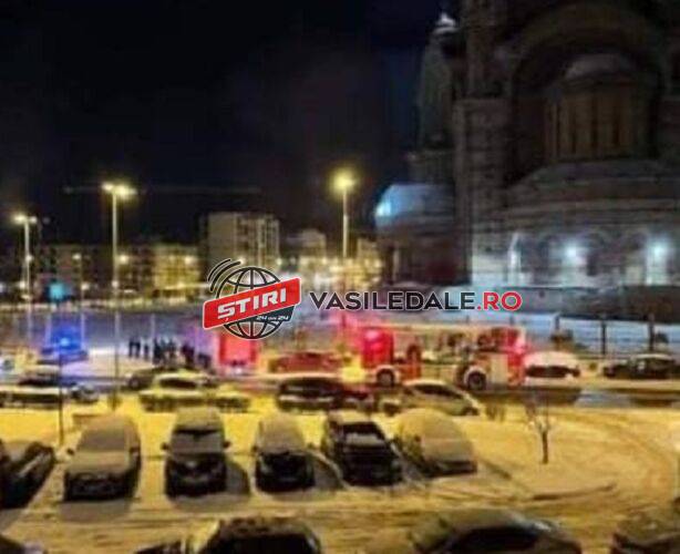 FOTO EXCLUSIV: A fost incendiu la Catedrala Ortodoxă ”Sfânta Treime” din Baia Mare??? (ACTUALIZARE)