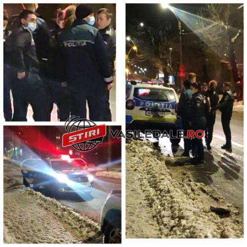 EXCLUSIV VIDEO: Panică în Baia Mare. Un bărbat a vrut să intre cu forţa în scara unui bloc