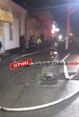 PANICĂ LA SEINI / ACTUALIZARE: Incendiu la o clădire a primăriei – FOTO