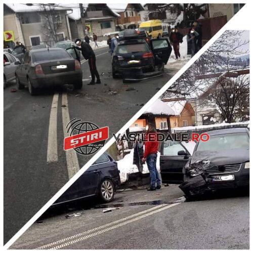 FOTO: Accidente la Șomcuta Mare pe DN1C și la Moisei, pe DN18