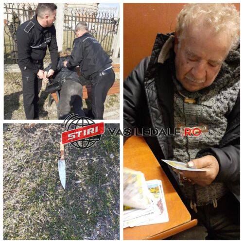 Galerie foto: Un polițist local a scos pistolul pentru că un bărbat amenința trecătorii cu un cuțit lângă Catedrala Ortodoxă Sf. Treime din Baia Mare