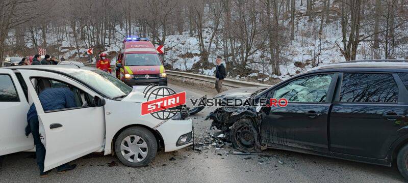 FOTO: Accident rutier la ieşire din Şurdeşti, şase victime – ACTUALIZARE