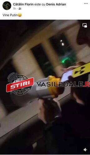 VIDEO / PROSTIE ÎN FORMĂ PURĂ: Doi tineri sigheteni s-au „distrat” azi noapte acționând dintr-o mașină la un megafon sunetul unei sirene de război, anunțând că ne atacă Rusia – ACTUALIZARE