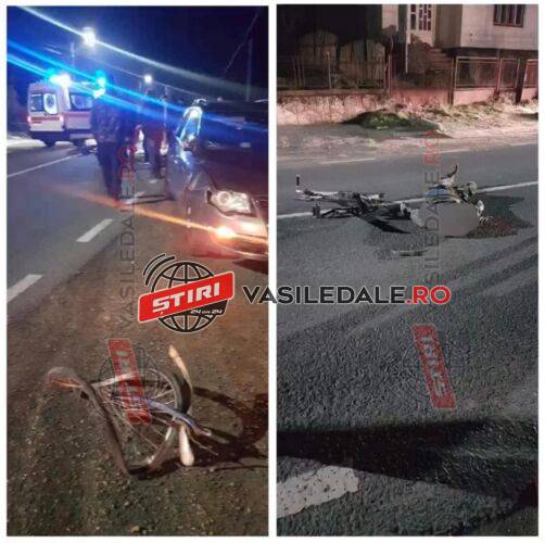 FOTO EXCLUSIV: Un biciclist a fost accidentat mortal pe DN19, la Remeți