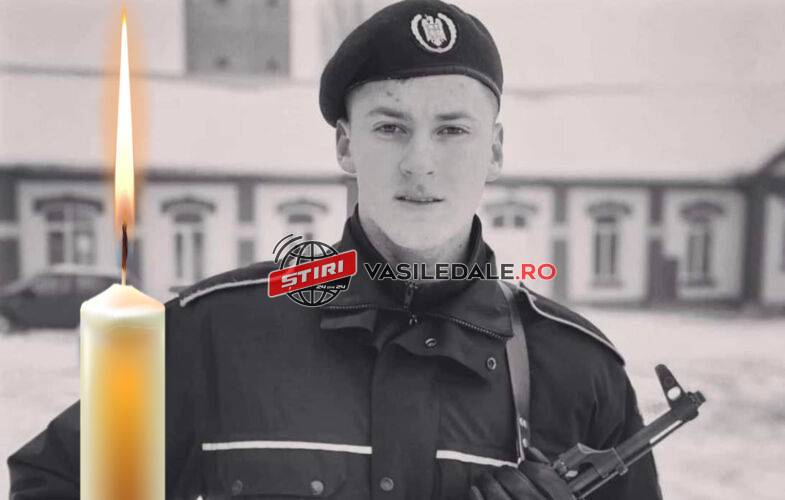 TRAGEDIE: SEBASTIAN, un tânăr jandarm din Satu Mare, a decedat la doar 24 de ani