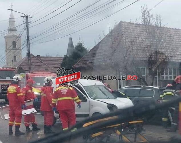 FOTO: Accident cu victimă la Tăuţii Măgherăuş