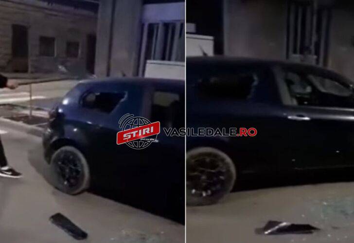 A AVUT GĂRGĂUNI în CAP: Un tânăr din Baia Mare a distrus mai multe mașini parcate cu o bâtă de baseball