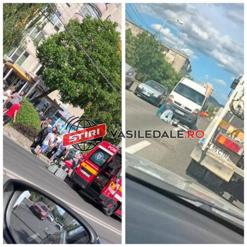 FOTO: Biciclist lovit de autobuz lângă Autogară. Scuterist lovit de mașină pe strada Mărgeanului (actualizare)