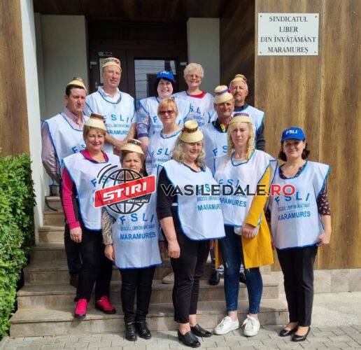 SOLIDARITATE: Reprezentanții SLI MM participă la pichetarea sediului Guvernului României