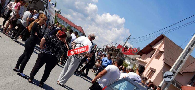 EXCLUSIV FOTO: Motociclist din Iadăra accidentat pe Calea Mireșului din Șomcuta Mare