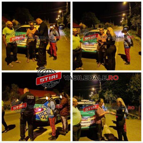 EXCLUSIV FOTO: AU FUGIT DE-ACASĂ: Trei minori au fost găsiți de Poliția Locală Baia Mare în preajma unui bărbat băut