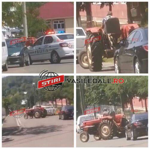 EXCLUSIV VIDEO: L-AM DAT PE MÂNA POLIȚIE – 1,54 mg/l alcool pur în aerul expirat și vroia să conducă un tractor prin CAVNIC