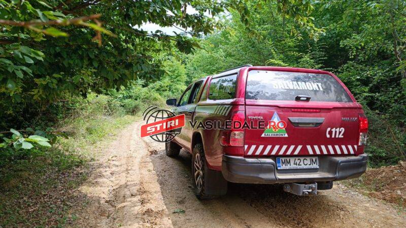 ACŢIUNE SALVAMONT: Salvamontiştii, solicitaţi într-o zonă dificilă de pe Valea Vișeului pentru a salva viaţa unei femei care a făcut stop cardio-respirator