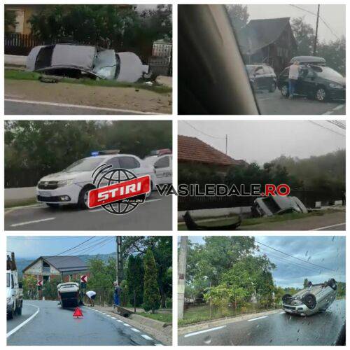 EXCLUSIV VIDEO: Două accidente la această oră în Ilba şi Tăuţii Măgherăuş (ACTUALIZARE)