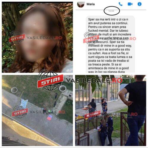 EXCLUSIV – URMARE TRAGEDIE: AVEM ULTIMUL MESAJ TRANSMIS DE MARIA. Slujba va fi oficiată direct în cimitirul din Moisei