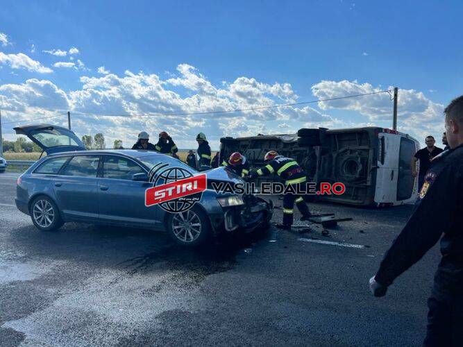 PLAN ROŞU: Opt victime în urma unui accident rutier la Satu Mare – ACTUALIZARE