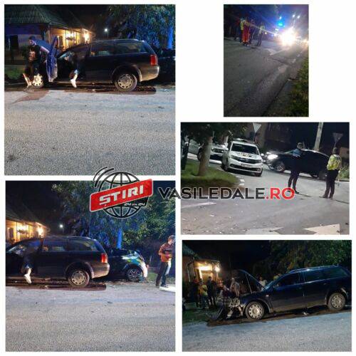 EXCLUSIV VIDEO: Accident la intrare în Satulung. Cauza – neacordarea de prioritate (actualizare)