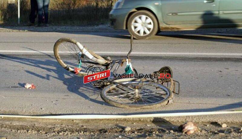 CORNEŞTI: Copil pe bicicletă, la spital după ce a fost lovit de o maşină