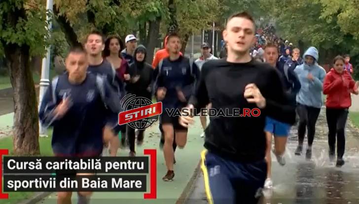 BAIA MARE: Zeci de sportivi, cursă caritabilă pentru un aparat medical performant de refacere în cazul accidentărilor grave