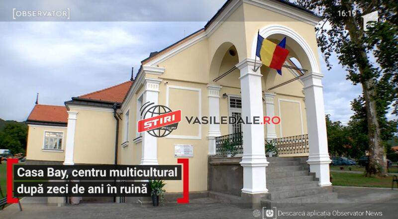 SEINI: Casa Bay, transformată după zeci de ani de ruină în centru multicultural