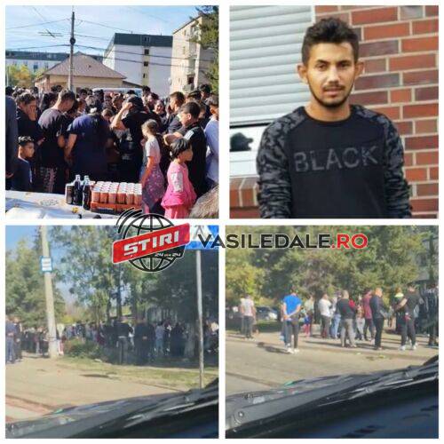 FOTO: Tânărul găsit mort în râul Săsar după ce fusese într-un club de manele a fost condus astăzi pe ultimul drum