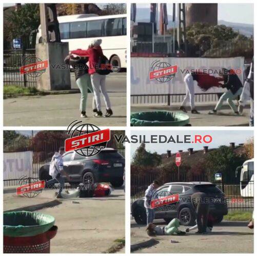EXCLUSIV VIDEO: Două adolescente de liceu s-au bătut ca-n filmele cu VAN DAMME în autogara din Sighetu Marmației – ACTUALIZARE