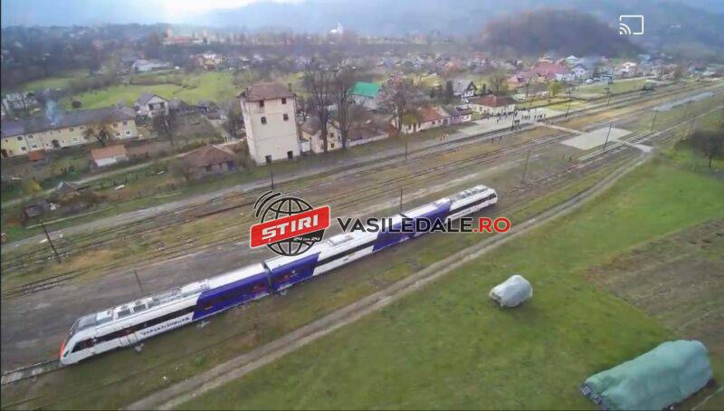După 16 ani, primul automotor ucrainean face o cursă de probă pe linia Berlibas (UZ) – Valea Vișeului (CFR), linie de tranzit la granița cu Ucraina!