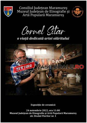 Expoziție de ceramică „Cornel Sitar – o viață dedicată artei olăritului”