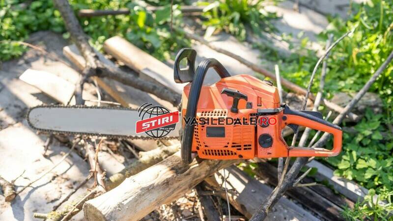 SATU NOU DE SUS: O femeie a surprins trei tineri în timp ce furau 4 drujbe dintr-o anexă a gospodăriei