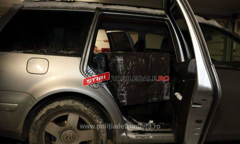 SIGHETU MARMAŢIEI: Doi maramureșeni cercetați pentru contrabandă și aproximativ 9.000 de pachete țigări confiscate
