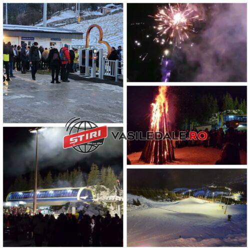 VIDEO: Pârtia Olimpică din Borșa a fost luată cu asalt de turiști de Ziua Națională a României