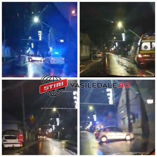 EXCLUSIV VIDEO: 2 persoane rănite după ce o șoferiță nu a acordat prioritate unei mașini pe strada 22 Decembrie din Baia Mare (actualizare)