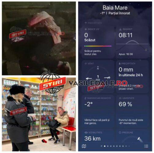 EXCLUSIV VIDEO: Un băimărean fost salvat de două ori de la o moarte îngrozitoare prin îngheț