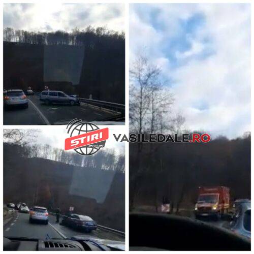 EXCLUSIV VIDEO: impact teribil pe DJ184 între Şurdeşti şi Cavnic. Evenimente rutiere la Șurdești și Tăuții Măgherăuș (actualizare)