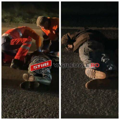 EXCLUSIV VIDEO: Tragedie la Sighet. Bărbat căzut pe carosabil iar maşină a trecut peste el. A murit la Spital (actualizare)