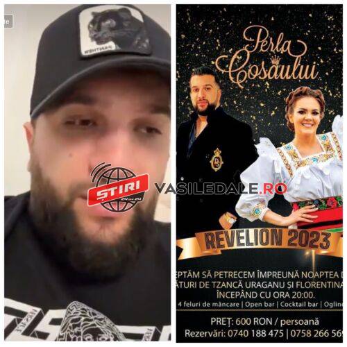 Revoltă de Revelion: O mie de oameni nu-l vor vedea pe Țzancă Uraganu la Perla Cosăului. E de râs: nu are zbor spre Maramureș