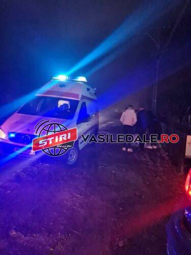 EXCLUSIV FOTO: Pieton accidentat grav la Moisei după o traversare neregulamentară – ACTUALIZARE