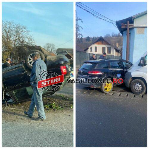 EXCLUSIV FOTO: Accidente la Borșa, Lăpuşel și Satulung (actualizare)