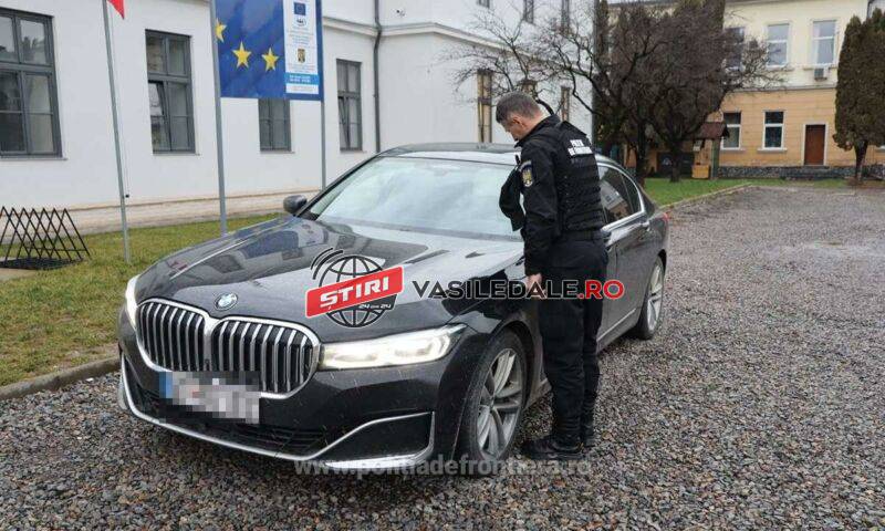 Autoturism de lux, de 300.000 lei, căutat de autoritățile din Slovacia, descoperit în Vadu Izei