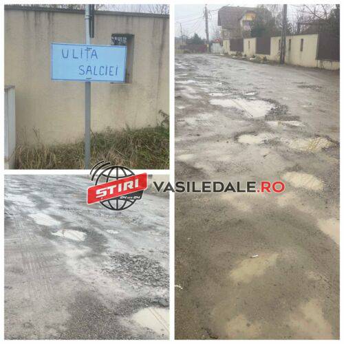 FOTO CITITORI: Nu o stradă din Ucraina bombardă de rachetele rușilor! E ”ulița” Salciei din buricul municipiului Baia Mare