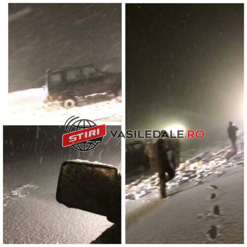 EXCLUSIV VIDEO: Iarnă în Maramureş. Ninge abundent în Munţii Maramureşului