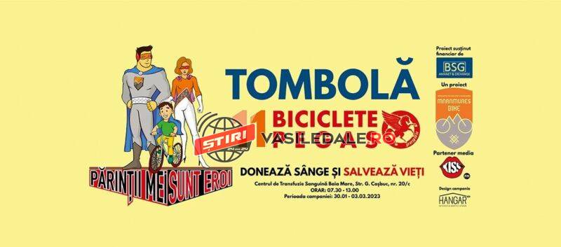 ASOCIAŢIA MARAMUREŞ BIKE: Părinții eroi donează sânge