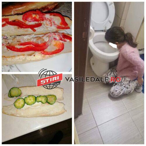 FOTO / VIDEO: ÎȚI VINE SĂ VOMIȚI – Copilașii unei școli din Sighet primesc ”masă caldă” câte un sandwich ce ar costa aproape 3 euro. Unii elevi au vomitat după ce l-au consumat. Primarul amenință cu rezilierea contractului – ACTUALIZARE